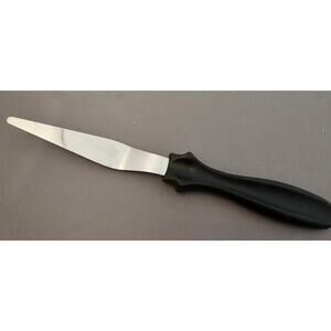 Vintage Cake Icing Spreader - 8-3/4" - Frosting - Spatula - Black